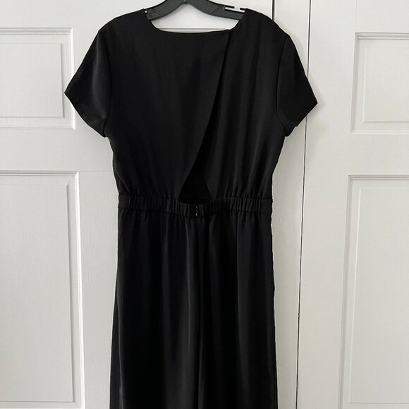 J. Crew Open Back Draped Jumpsuit Size 12 - Picture 4 of 7